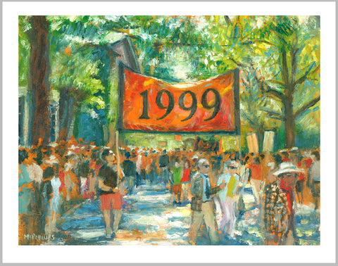 Limited Edition Princeton Class of 1999 Reunions Print