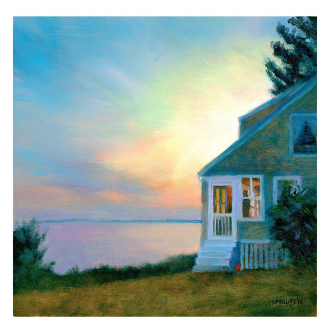 Maine Sunset Giclee Print Unframed