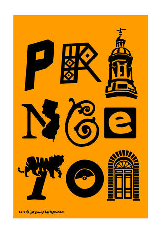 Princeton Letters Poster