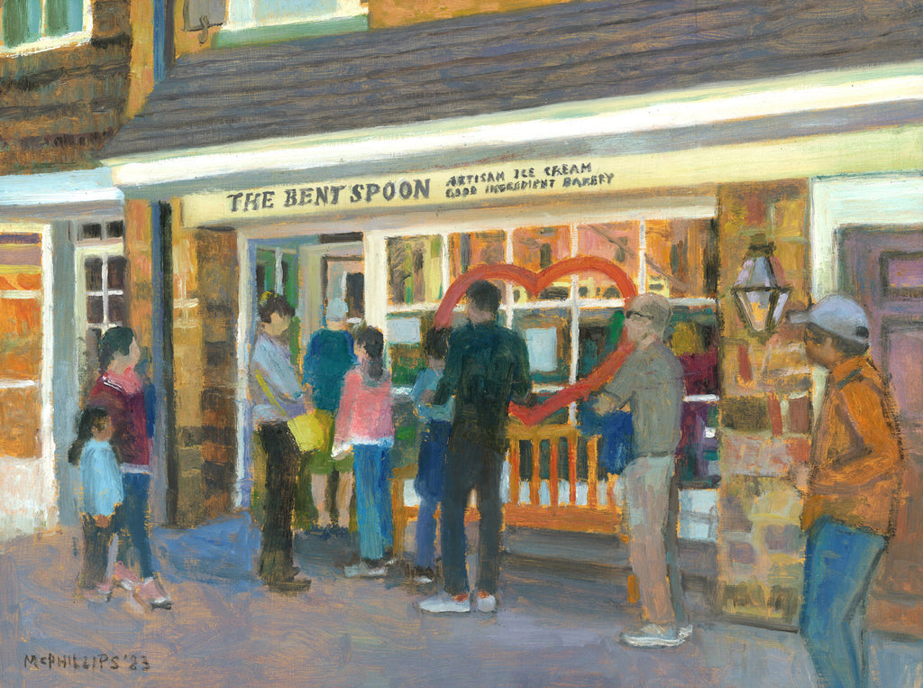 The Bent Spoon, Princeton Oil Painting