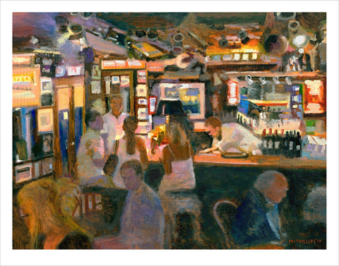 The Boat House Interior Print