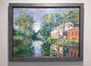 Lambertville Canal Oil Painting