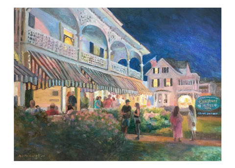 The Chalfonte Hotel Oil Painting 2025