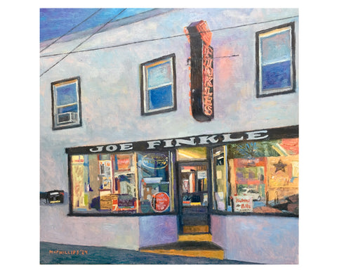 Finkles, Lambertville Oil Painting