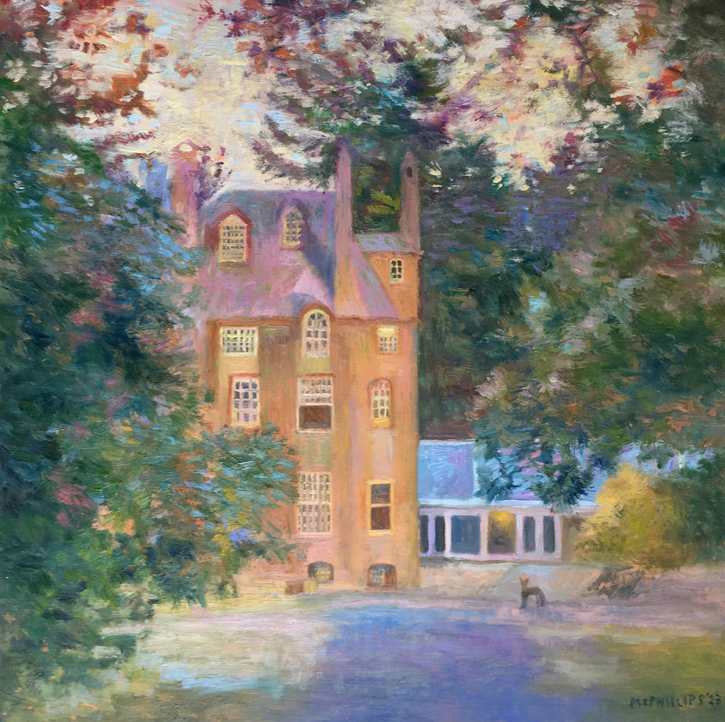 Fonthill Fox (Doylestown, PA) Oil Painting