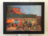 Geronimo Brewing at Lilly's, Doylestown Oil Painting