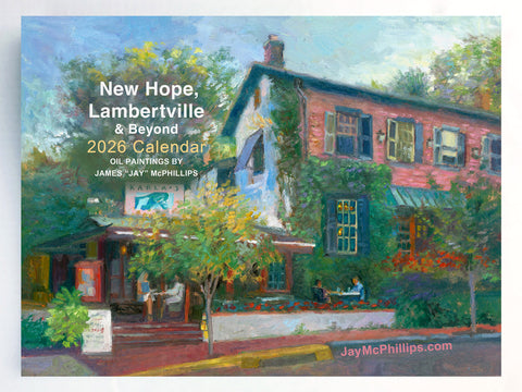 2026 New Hope - Lambertville & Beyond McPhillips' Art Calendar