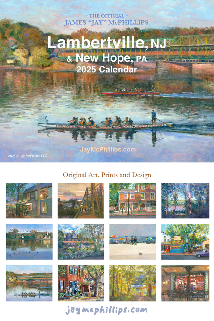 2025 Lambertville & New Hope Calendar