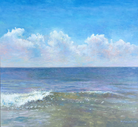 Ocean 1 Oil Painting by James McPhillips