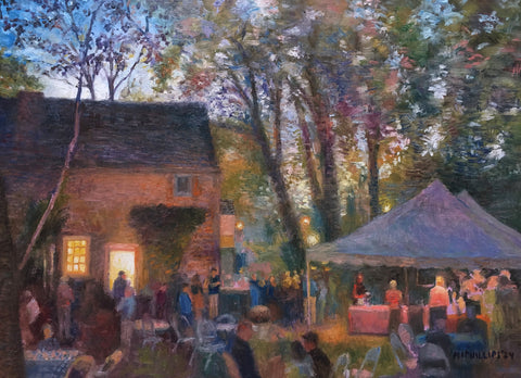 Phillips' Mill (New Hope, PA) Oil Painting