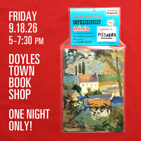 Show FRIDAY 6/18/26! Doylestown Bookshop 5-7:30pm