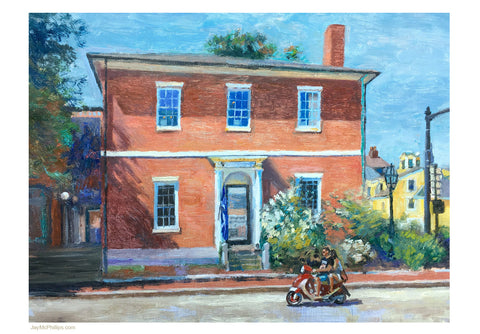 Portsmouth Historical Society Oil Painting