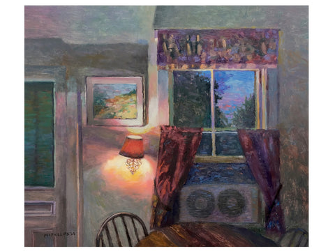 Redfield's Kitchen Window Oil Painting