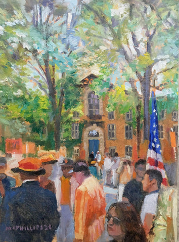 Princeton Reunions Oil Painting