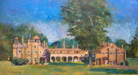Moravian Pottery & Tile Works Oil Painting