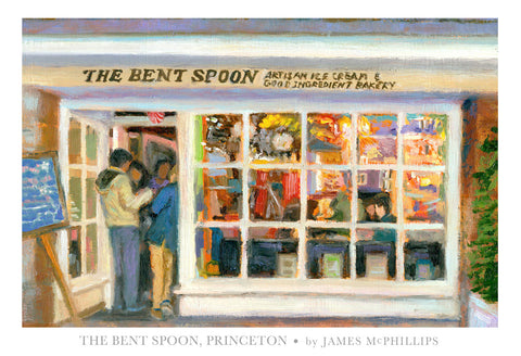 Signed The Bent Spoon Art Poster by James McPhillips