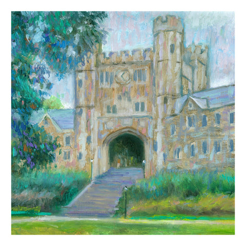 Large 20"x20" Blair Arch Giclee Print, Princeton