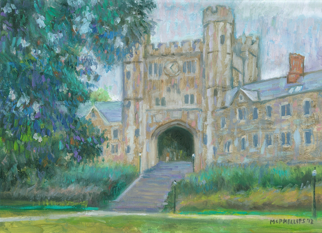 Signed Limited Edition 11"x14" Giclee Print of Princeton's Blair Arch