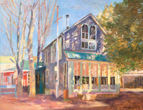 The Boat House Oil Painting