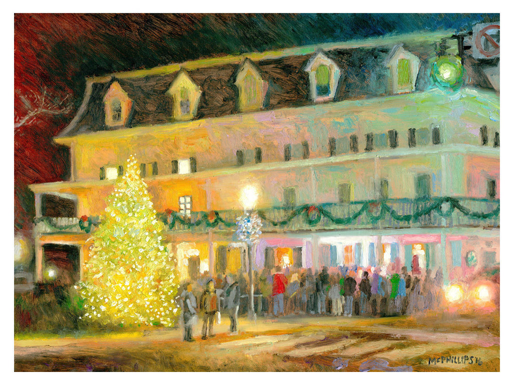 Doylestown Christmas Tree Giclee Print