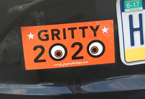 Gritty 2020 Bumper/Laptop Sticker