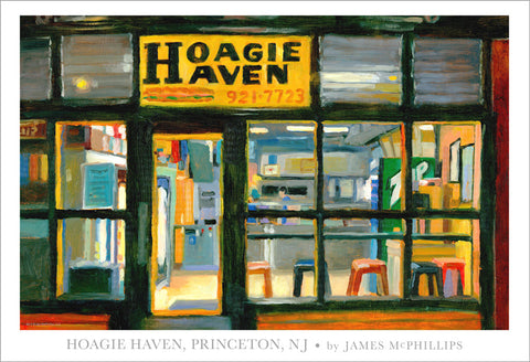 Signed Hoagie Haven Poster by James McPhillips