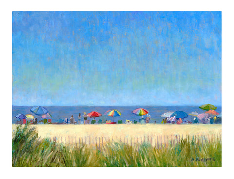 At the Beach Giclee by James McPhillips