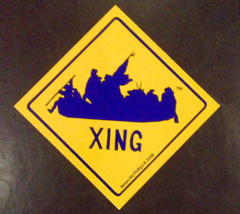 Washington Xing Bumper sticker